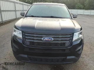 2017 Ford Police Interceptor Utility with VIN 1FM5K8AR3HGD93373, listed as a Copart auction lot 64998215 with 57,314 mi miles and Salvage title. Bid and sale history available at DreamBid. Image 5.