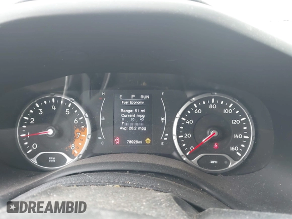 2017 Jeep Renegade Latitude z VIN ZACCJBBB7HPF30024, wystawiony jako IAAI lot #42176035 z przebiegiem 78 928 mil mil oraz . Historia ofert i sprzedaży dostępna na DreamBid. Obrazek 7.