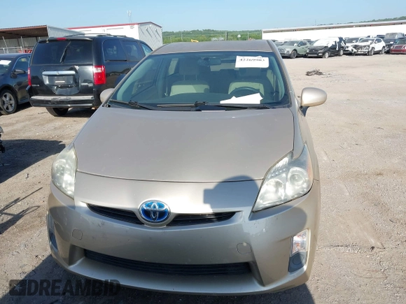 2011 Toyota Prius I with VIN JTDKN3DU3B1476538, listed as a IAAI auction lot 42269903 with Not Provided miles and . Bid and sale history available at DreamBid. Image 12.