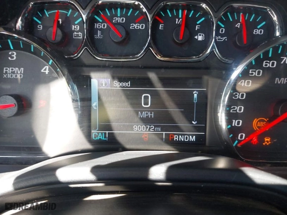 2016 Chevrolet Silverado 1500 LT with VIN 1GCVKREC1GZ285319, listed as a IAAI auction lot 41676081 with 90,072 mi miles. Bid and sale history available at carsss.com. Image 15.