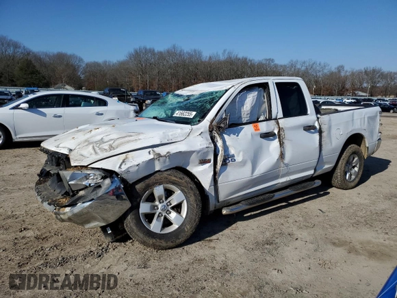 2019 Ram 1500 Classic Express with VIN 1C6RR6FT5KS723603, listed as a Copart auction lot 41662255 with 0 mi miles and Salvage Title. Bid and sale history available at carsss.com. Image 1.