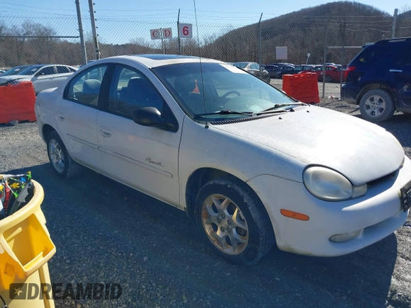 2000 Plymouth Neon Highline z VIN 1P3ES46C4YD777567, wystawiony jako IAAI lot #41541695 z przebiegiem 114 275 mil mil oraz . Historia ofert i sprzedaży dostępna na DreamBid. Obrazek 1.