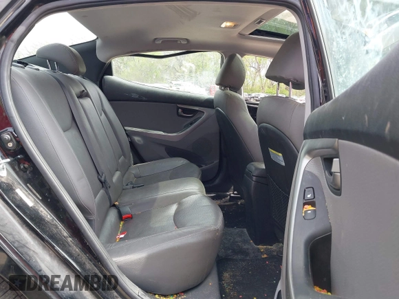 2013 Hyundai Elantra GLS z VIN KMHDH4AEXDU748440, wystawiony jako IAAI lot #42032398 z przebiegiem 146 636 mil mil oraz . Historia ofert i sprzedaży dostępna na DreamBid. Obrazek 8.