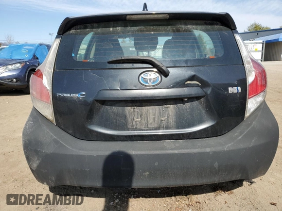 2015 Toyota Prius One with VIN JTDKDTB31F1580349, listed as a Copart auction lot 48339695 with 4,201 mi miles and Salvage Title. Bid and sale history available at carsss.com. Image 6.