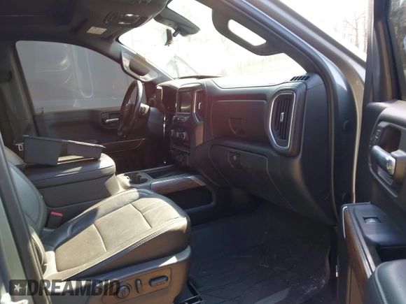 2019 Chevrolet Silverado 1500 High Country with VIN 1GCUYHEL7KZ368623, listed as a IAAI auction lot 41710087 with 101,074 mi miles. Bid and sale history available at carsss.com. Image 5.