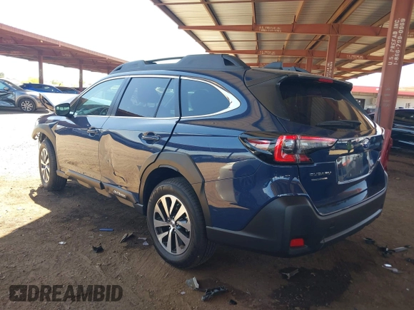 2025 Subaru Outback Premium z VIN 4S4BTADC5S3109710, wystawiony jako IAAI lot #42106499 z przebiegiem 12 127 mil mil oraz . Historia ofert i sprzedaży dostępna na DreamBid. Obrazek 3.