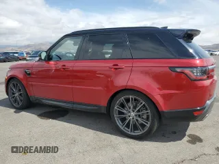 2018 Land Rover Range Rover Sport HSE with VIN SALWR2RV7JA189373, listed as a Copart auction lot 55762035 with 44,247 mi miles and Salvage title. Bid and sale history available at DreamBid. Image 2.