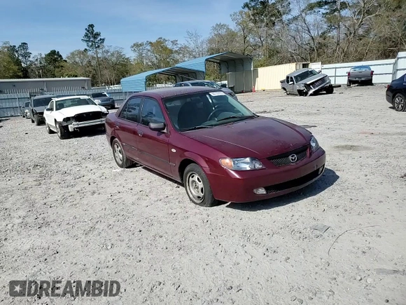 2003 Mazda Protege DX with VIN JM1BJ225030144551, listed as a Copart auction lot 50769905 with 179,876 mi miles and Salvage Title. Bid and sale history available at DreamBid. Image 11.