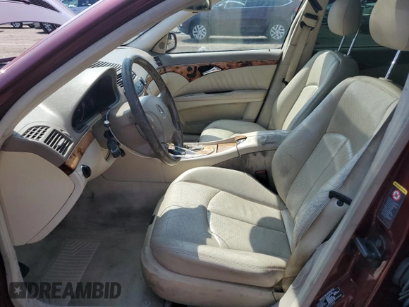 2003 Mercedes-Benz E-Class 3.2L with VIN WDBUF65J53A094202, listed as a Copart auction lot 69251154 with 0 mi miles and Salvage Title. Bid and sale history available at carsss.com. Image 7.