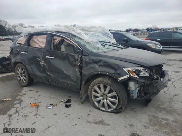 2007 Mazda CX-9 Grand Touring with VIN JM3TB28Y270108330, listed as a Copart auction lot 50896695 with 0 mi miles and Salvage Title. Bid and sale history available at carsss.com. Image 4.