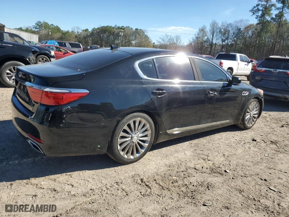 2016 Kia K900 Luxury with VIN KNALW4D46G6032018, listed as a Copart auction lot 40553364 with NaN miles and Salvage Title. Bid and sale history available at carsss.com. Image 3.
