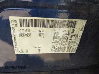 2009 Nissan Maxima S с VIN 1N4AA51E49C848389, выставлен на аукционе IAAI как лот 42353256 с пробегом 198 868 миль миль и . История ставок и продаж доступна на DreamBid. Изображение 9.