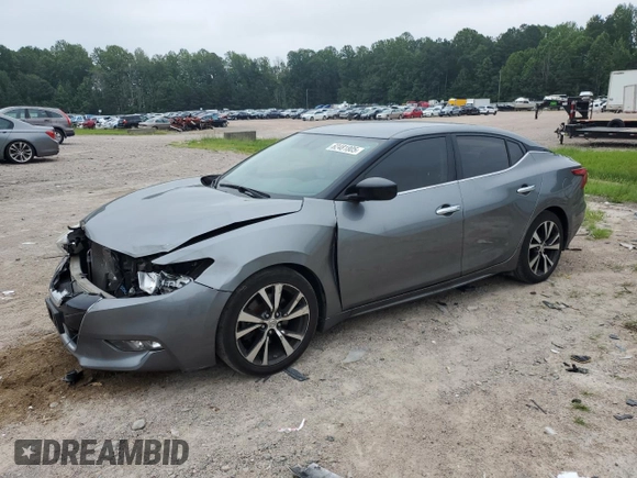 2016 Nissan Maxima SL with VIN 1N4AA6AP2GC398570, listed as a Copart auction lot 62481805 with 191,118 mi miles and Salvage title. Bid and sale history available at DreamBid. Image 1.