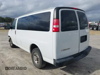 2017 Chevrolet Express Cargo Van with VIN 1GCWGAFF1H1130804, listed as a IAAI auction lot 41867205 with 191,355 mi miles. Bid and sale history available at carsss.com. Image 3.