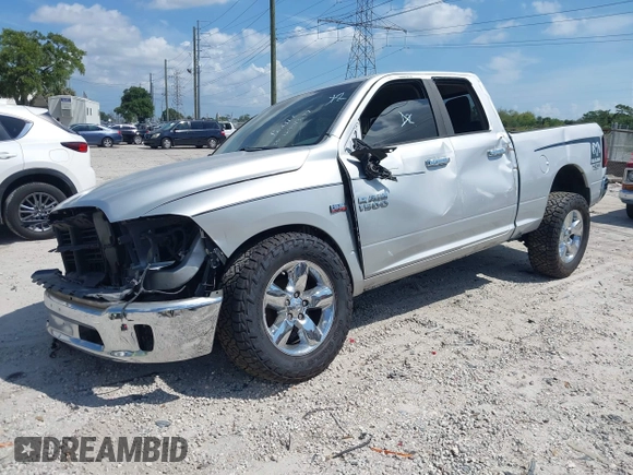 2014 Ram 1500 SLT z VIN 1C6RR6GT9ES477819, wystawiony jako IAAI lot #42358824 z przebiegiem 145 044 mil mil oraz . Historia ofert i sprzedaży dostępna na DreamBid. Obrazek 2.