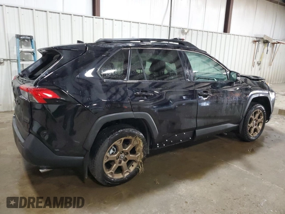 2024 Toyota RAV4 Hybrid LE with VIN 2T3UWRFV4RW201948, listed as a Copart auction lot 70400424 with 6,852 mi miles and Salvage title. Bid and sale history available at DreamBid. Image 3.