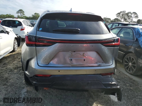 2022 Lexus NX 350h Luxury with VIN JTJHKCEZXN2001980, listed as a Copart auction lot 37369644 with 12,262 mi miles and . Bid and sale history available at DreamBid. Image 6.