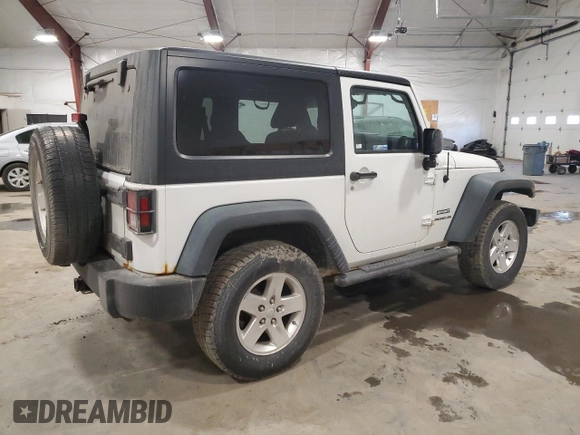 2013 Jeep Wrangler Sport with VIN 1C4AJWAG3DL557070, listed as a Copart auction lot 50683425 with 193,416 mi miles and Clean Title. Bid and sale history available at carsss.com. Image 3.