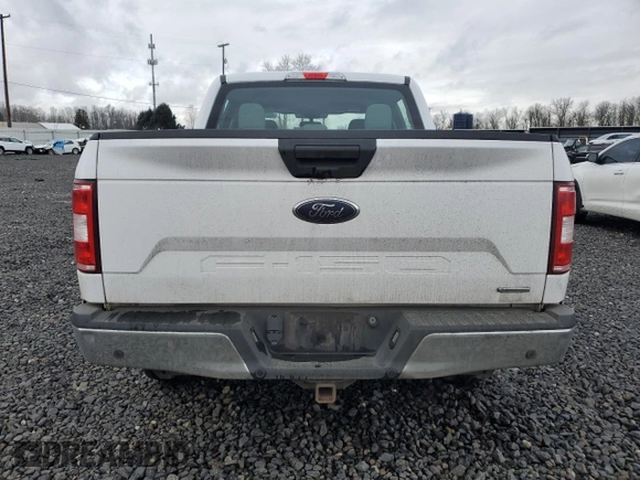 2020 Ford F-150 XL with VIN 1FTEW1EP4LKD79948, listed as a Copart auction lot 45977865 with 47,649 mi miles and Salvage Title. Bid and sale history available at carsss.com. Image 6.