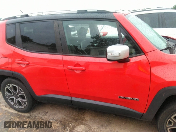 2016 Jeep Renegade Limited with VIN ZACCJADT5GPC66364, listed as a IAAI auction lot 42199720 with 115,876 mi miles and . Bid and sale history available at DreamBid. Image 13.
