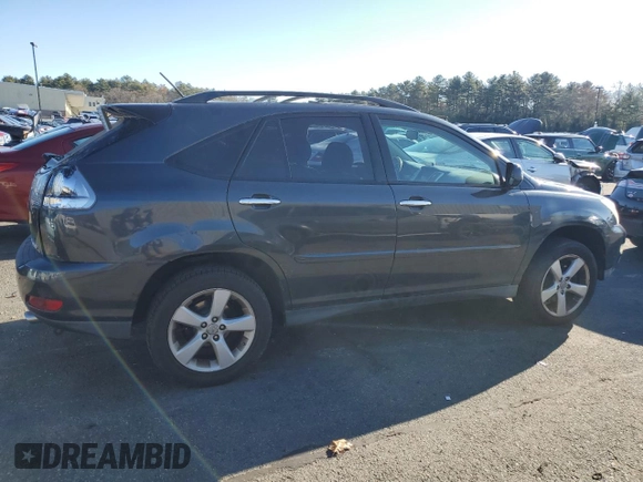 2008 Lexus RX 350 with VIN 2T2HK31U98C076376, listed as a Copart auction lot 82084774 with 214,899 mi miles and Salvage Title. Bid and sale history available at DreamBid. Image 3.