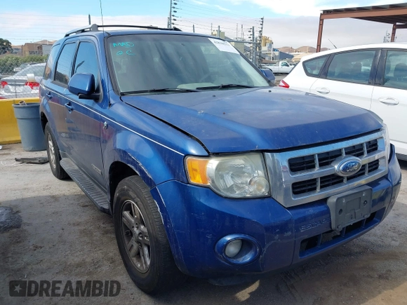 2008 Ford Escape Hybrid with VIN 1FMCU49H08KA30483, listed as a IAAI auction lot 42830513 with 270,740 mi miles and . Bid and sale history available at DreamBid. Image 1.