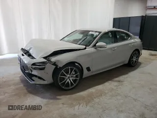 2025 Genesis G70 2.5T z VIN KMTG34SC2SU151147, wystawiony jako Copart lot #59408125 z przebiegiem 11 273 mil mil oraz Czysty tytuł • Clean title. Historia ofert i sprzedaży dostępna na DreamBid. Obrazek 1.