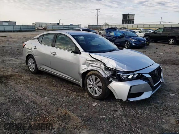 2023 Nissan Sentra S with VIN 3N1AB8BV0PY298963, listed as a Copart auction lot 52571885 with 25,309 mi miles and Salvage Title. Bid and sale history available at DreamBid. Image 11.