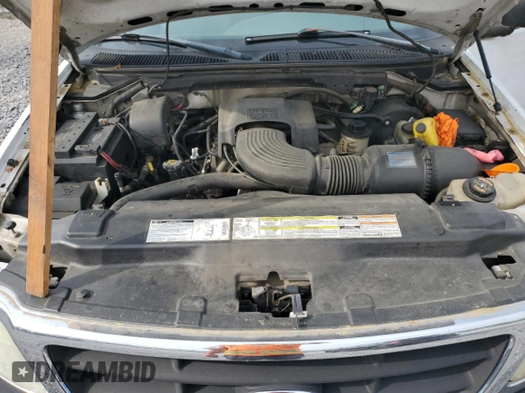 1999 Ford F-250 with VIN 1FTPX27L2XKA25342, listed as a Copart auction lot 53118315 with 384,756 mi miles and Salvage title. Bid and sale history available at DreamBid. Image 12.