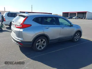 2017 Honda CR-V EX-L with VIN 7FARW1H80HE035936, listed as a IAAI auction lot 41068895 with 61,718 mi miles. Bid and sale history available at carsss.com. Image 4.