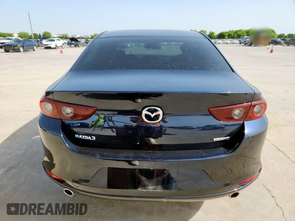 2024 Mazda 3 S Preferred with VIN 3MZBPACM2RM412484, listed as a Copart auction lot 56912155 with 6,356 mi miles and Salvage title. Bid and sale history available at DreamBid. Image 6.