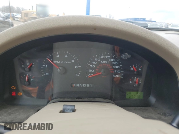 2005 Ford F-150 XLT with VIN 1FTPX14545NA99390, listed as a Copart auction lot 53466135 with 157,949 mi miles and Clean Title. Bid and sale history available at carsss.com. Image 9.