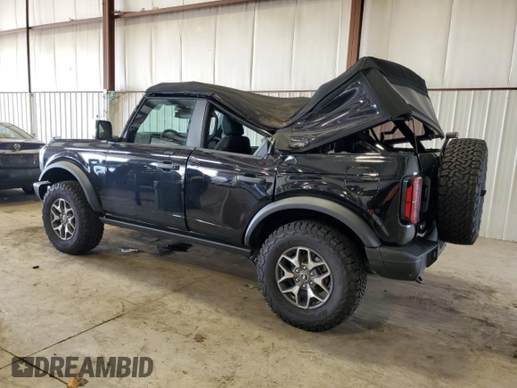 2023 Ford Bronco with VIN 1FMEE5DP2PLB11875, listed as a Copart auction lot 63865103 with 5,470 mi miles. Bid and sale history available at carsss.com. Image 2.