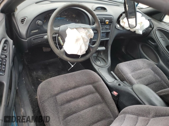 1994 Ford Mustang with VIN 1FALP4446RF132080, listed as a Copart auction lot 69632624 with 187,458 mi miles and Salvage title. Bid and sale history available at DreamBid. Image 8.