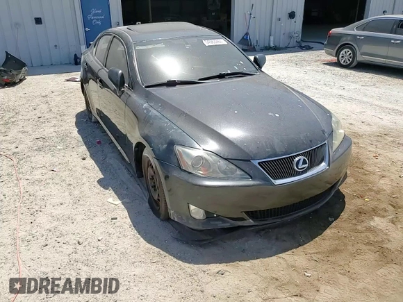 2006 Lexus IS 250 with VIN JTHBK262665022280, listed as a Copart auction lot 54563265 with 196,580 mi miles and Salvage Title. Bid and sale history available at DreamBid. Image 14.