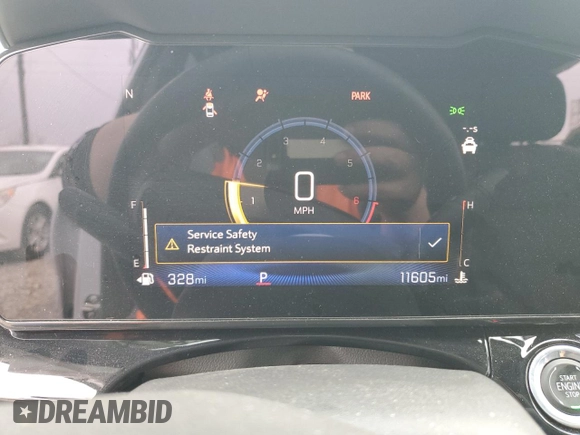 2024 Chevrolet Trax 2RS with VIN KL77LJE23RC158802, listed as a Copart auction lot 50346865 with 11,605 mi miles and Salvage Title. Bid and sale history available at DreamBid. Image 9.