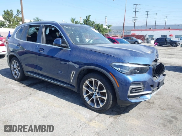 2023 BMW X5 xDrive40i with VIN 5UXCR6C01P9N96807, listed as a IAAI auction lot 42544191 with Not provided miles and . Bid and sale history available at DreamBid. Image 1.