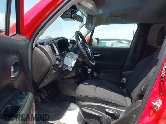 2017 Jeep Renegade Altitude with VIN ZACCJBBH6HPF29631, listed as a IAAI auction lot 42028656 with 85,944 mi miles and . Bid and sale history available at DreamBid. Image 5.