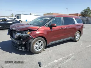 2024 Kia Carnival LX with VIN KNDNB4H32R6337785, listed as a Copart auction lot 73603244 with 22,129 mi miles and Salvage Title. Bid and sale history available at carsss.com. Image 1.