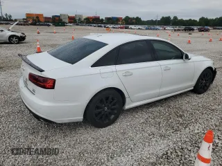 2016 Audi A6 Premium Plus with VIN WAUGFAFC0GN009117, listed as a Copart auction lot 65251035 with 108,466 mi miles and Salvage title. Bid and sale history available at DreamBid. Image 3.