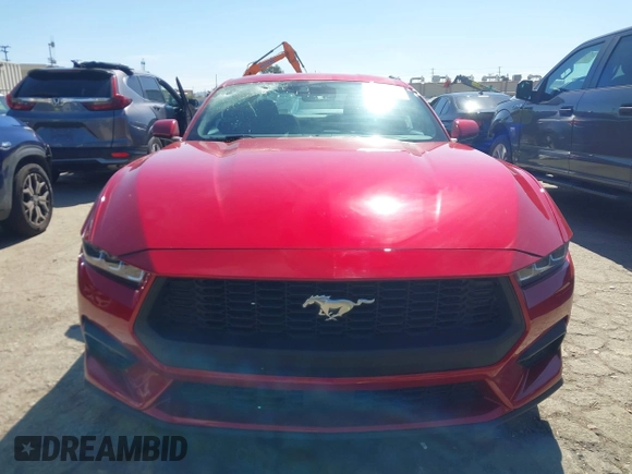 2024 Ford Mustang EcoBoost with VIN 1FA6P8TH9R5145596, listed as a IAAI auction lot 41703151 with 5,912 mi miles. Bid and sale history available at carsss.com. Image 12.