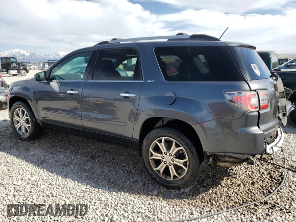 2013 GMC Acadia SLT with VIN 1GKKRSKD2DJ148987, listed as a Copart auction lot 52201795 with 201,842 mi miles and Salvage Title. Bid and sale history available at carsss.com. Image 2.