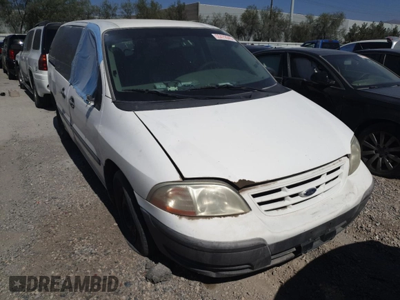 2000 Ford Windstar LX w/910A with VIN 2FMZA5044YBC18145, listed as a Copart auction lot 55472045 with 171,240 mi miles and Non repairable. Bid and sale history available at DreamBid. Image 4.