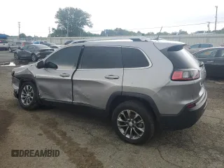 2019 Jeep Cherokee Latitude Plus with VIN 1C4PJLLB4KD332898, listed as a Copart auction lot 55090475 with 93,558 mi miles and Salvage title. Bid and sale history available at DreamBid. Image 2.