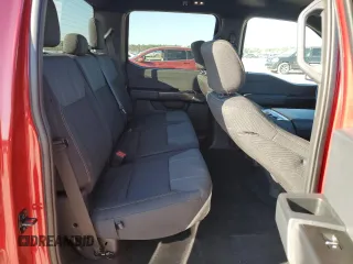 2024 Ford F-150 STX with VIN 1FTEW2KP7RKD11422, listed as a Copart auction lot 48724505 with 1,739 mi miles and Salvage Title. Bid and sale history available at carsss.com. Image 10.