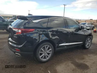 2023 Acura RDX Technology with VIN 5J8TC1H52PL002398, listed as a Copart auction lot 78866454 with 9,797 mi miles and Salvage title. Bid and sale history available at DreamBid. Image 3.
