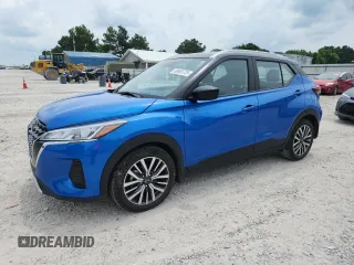 2023 Nissan Kicks SV with VIN 3N1CP5CV2PL565041, listed as a Copart auction lot 60693725 with 19,339 mi miles and Salvage title. Bid and sale history available at DreamBid. Image 1.