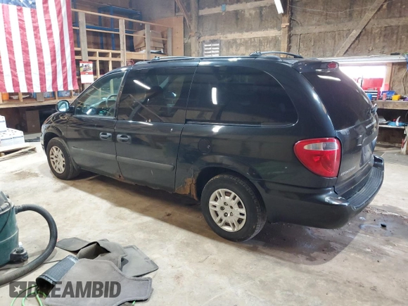 2005 Dodge Caravan SE z VIN 1D4GP24R45B245977, wystawiony jako Copart lot #58262555 z przebiegiem 254 176 mil mil oraz Czysty tytuł • Clean title. Historia ofert i sprzedaży dostępna na DreamBid. Obrazek 2.
