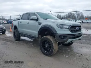 2021 Ford Ranger XL with VIN 1FTER4FH8MLD28724, listed as a IAAI auction lot 41736352 with 37,860 mi miles. Bid and sale history available at carsss.com. Image 1.