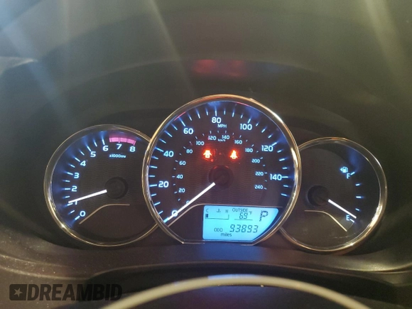 2016 Toyota Corolla L z VIN 2T1BURHE1GC723017, wystawiony jako Copart lot #59709675 z przebiegiem 93 893 mil mil oraz Szkoda całkowita • Salvage title. Historia ofert i sprzedaży dostępna na DreamBid. Obrazek 9.